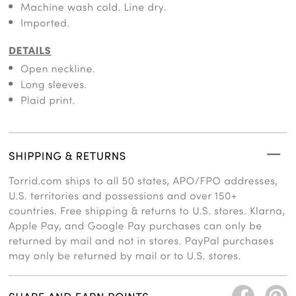 NWOT Challis Plaid Kimono from Torrid, size 1 (14/16) - Picture 4 of 9